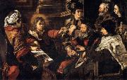 SERODINE, Giovanni Christ among the Doctors china oil painting artist